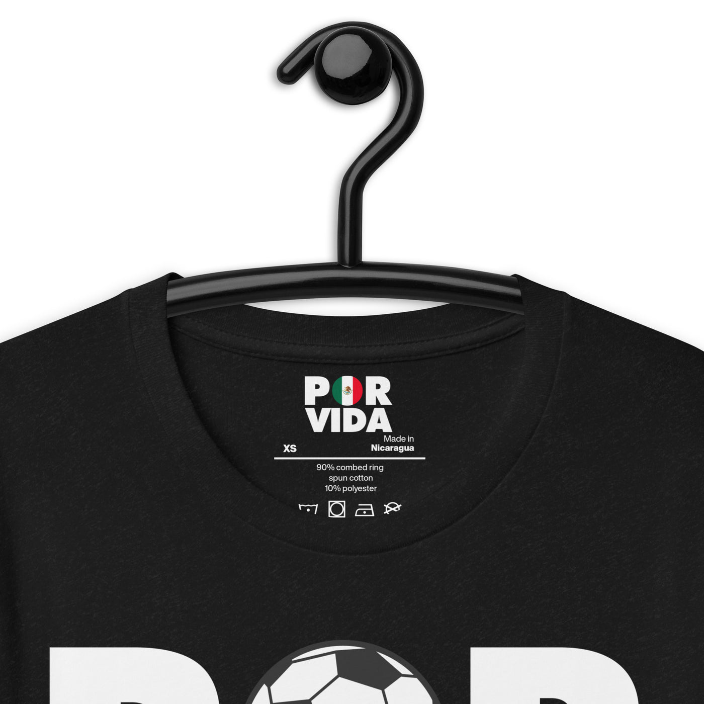 Mexico POR VIDA FUTBOL Unisex t-shirt