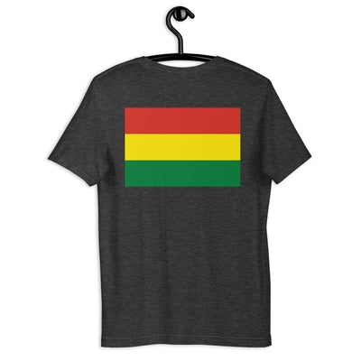 Bolivia POR VIDA (White Text) Unisex t-shirt