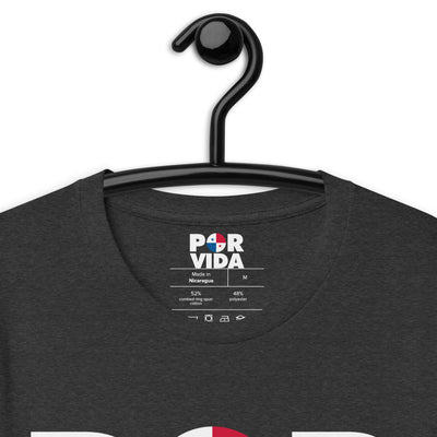 Panama POR VIDA (White Text) Unisex t-shirt