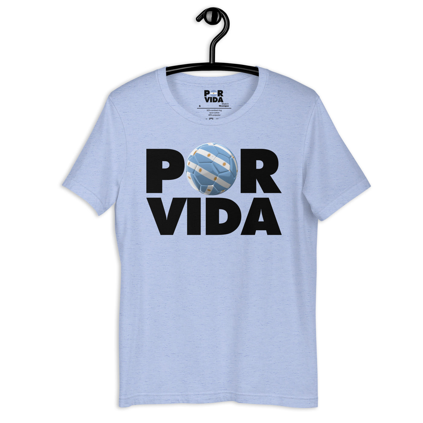 #10 Jersey Argentina Futbol POR VIDA t-shirt
