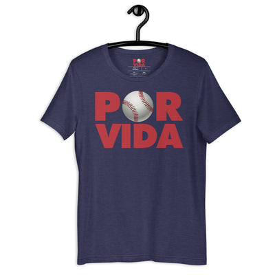 Boston Baseball POR VIDA Unisex t-shirt