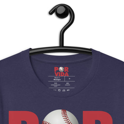 Boston Baseball POR VIDA Unisex t-shirt