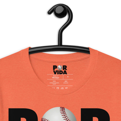 SF Baseball POR VIDA Unisex t-shirt