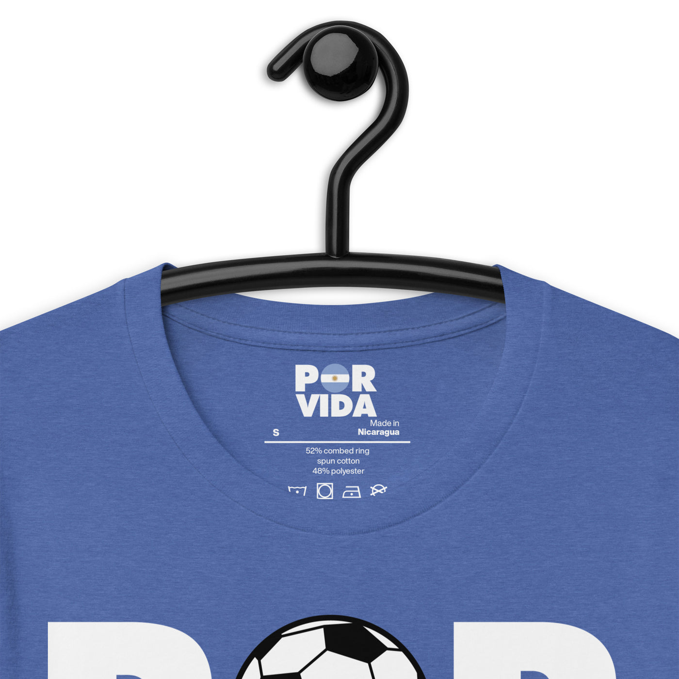 Argentina POR VIDA Futbol Unisex t-shirt