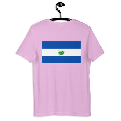 El Salvador POR VIDA (Black Text) Unisex t-shirt