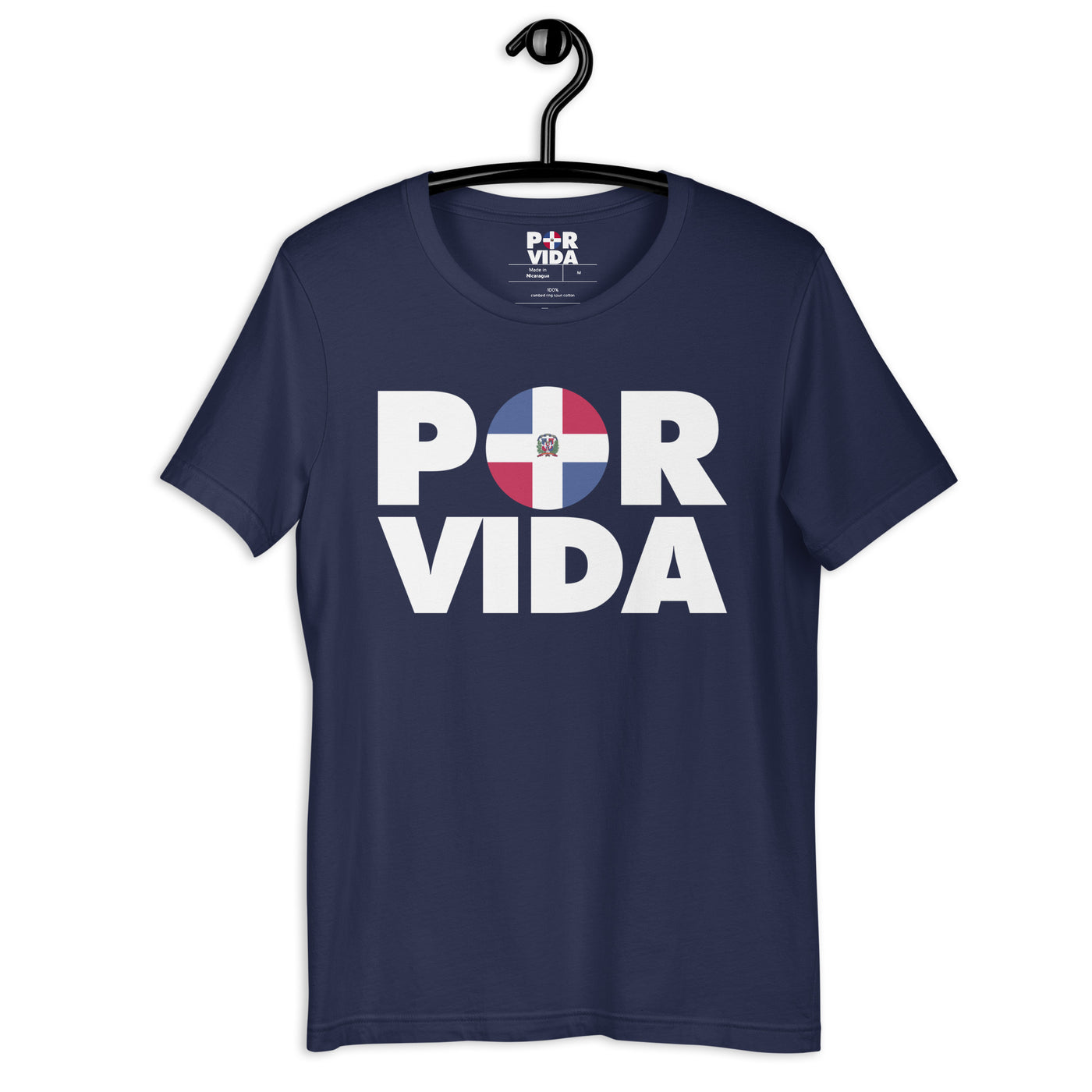 POR VIDA DR (White Text) Unisex t-shirt