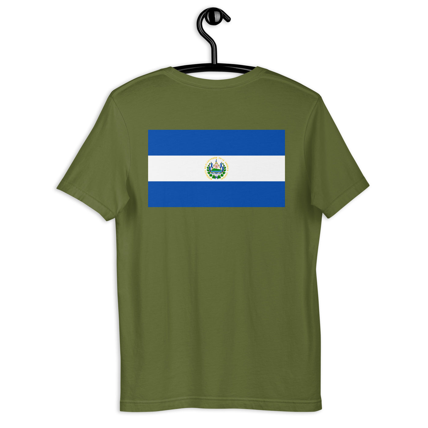 El Salvador POR VIDA (White Text) Unisex t-shirt