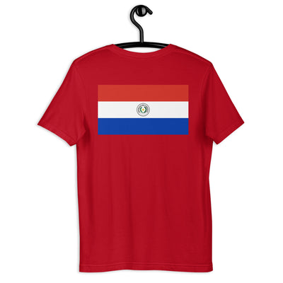 Paraguay POR VIDA (White Text) Unisex t-shirt
