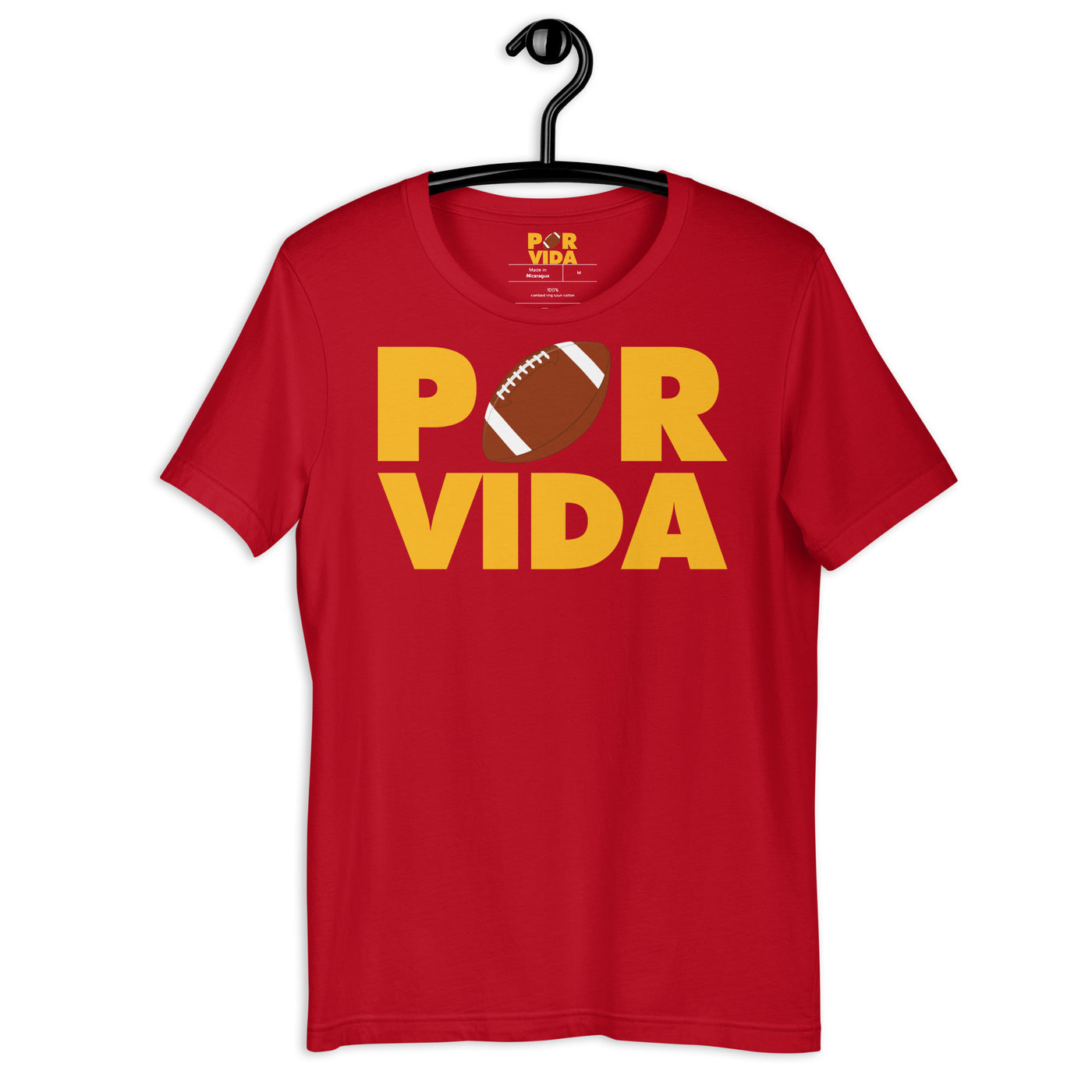 KC FOOTBALL POR VIDA Unisex t-shirt