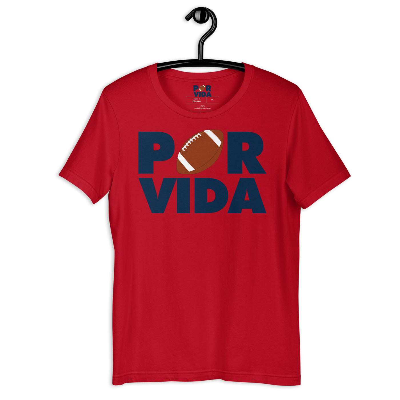 New England Football POR VIDA Unisex t-shirt