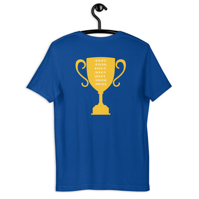 Golden Basketball POR VIDA Unisex t-shirt