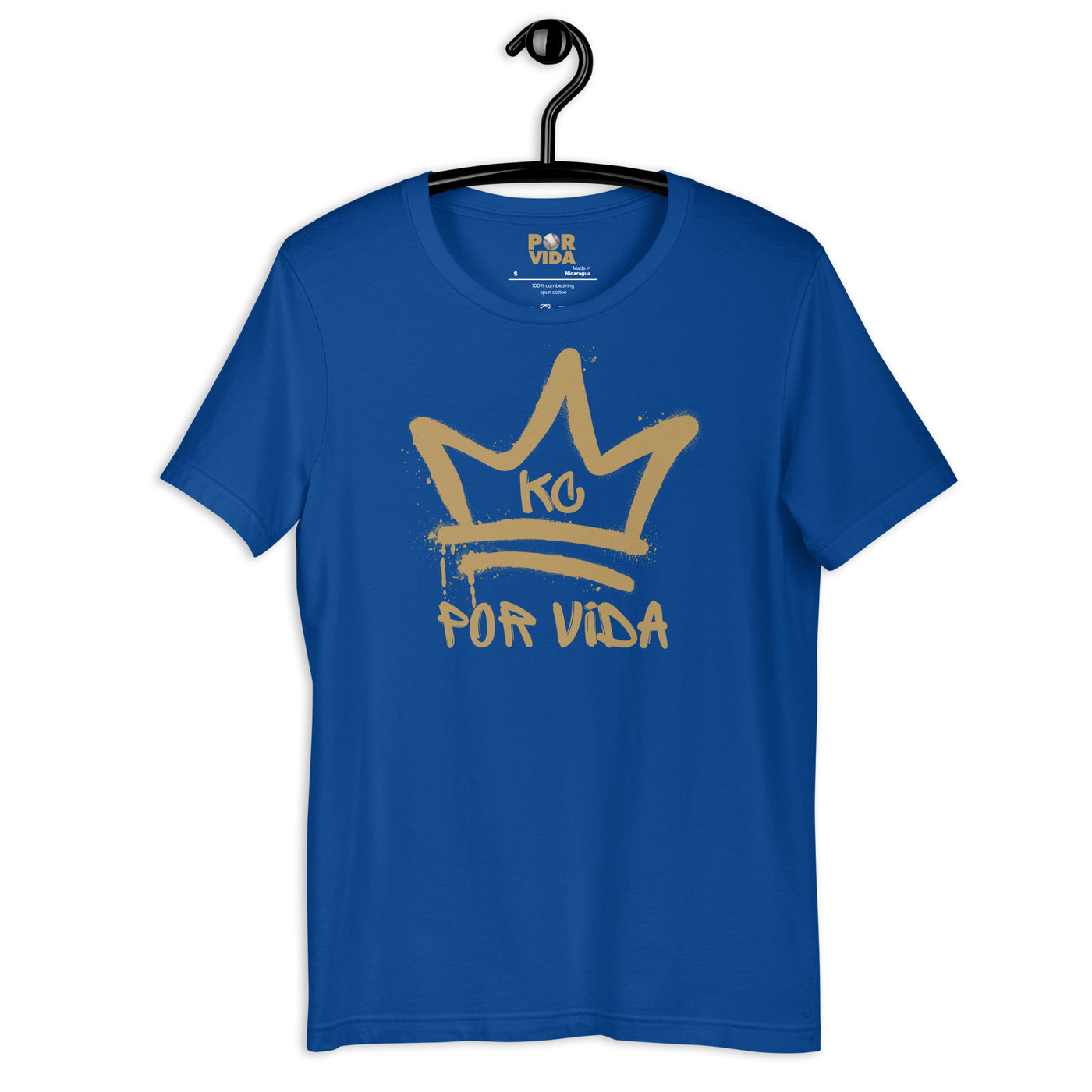 Por Vida Crown Unisex t-shirt