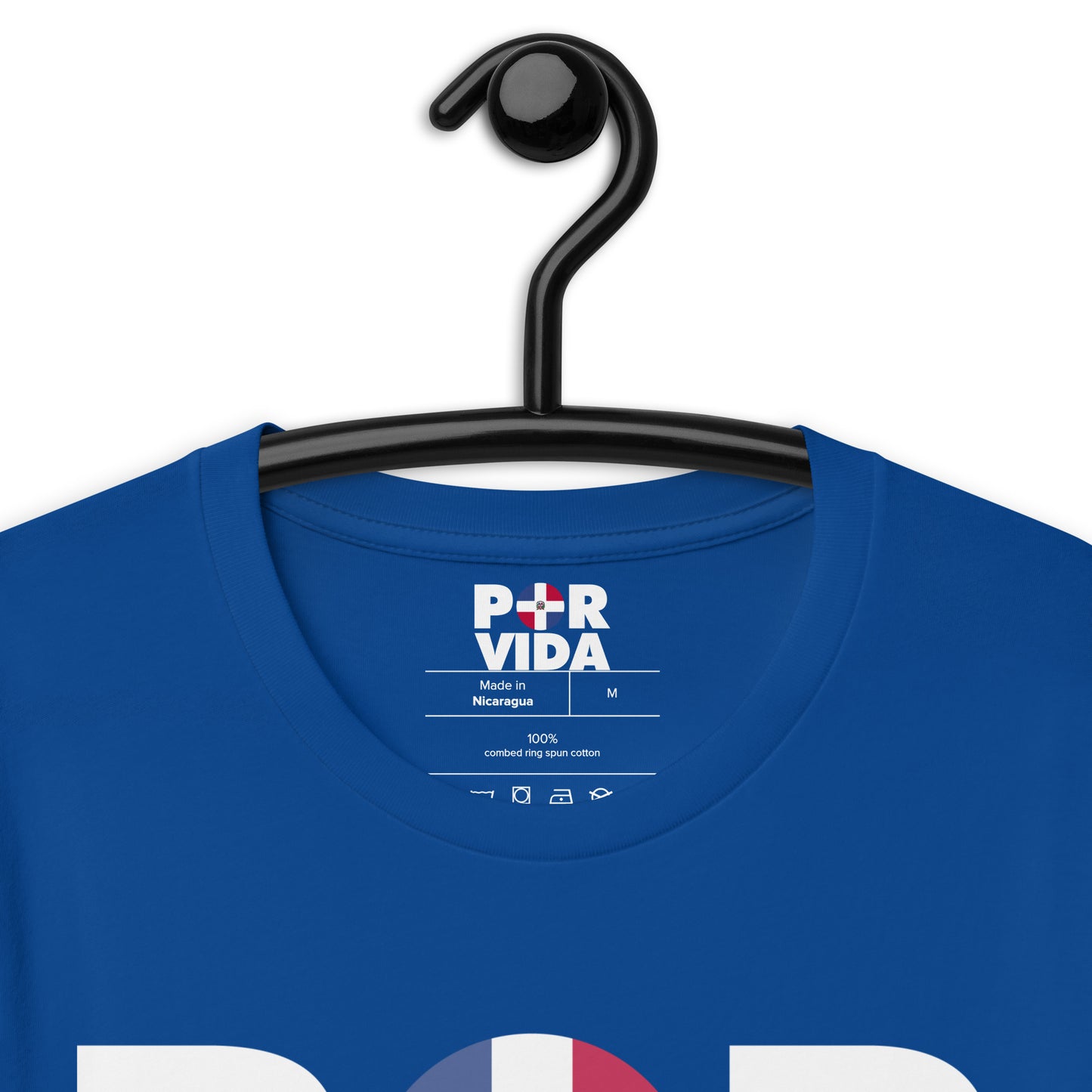 POR VIDA DR (White Text) Unisex t-shirt