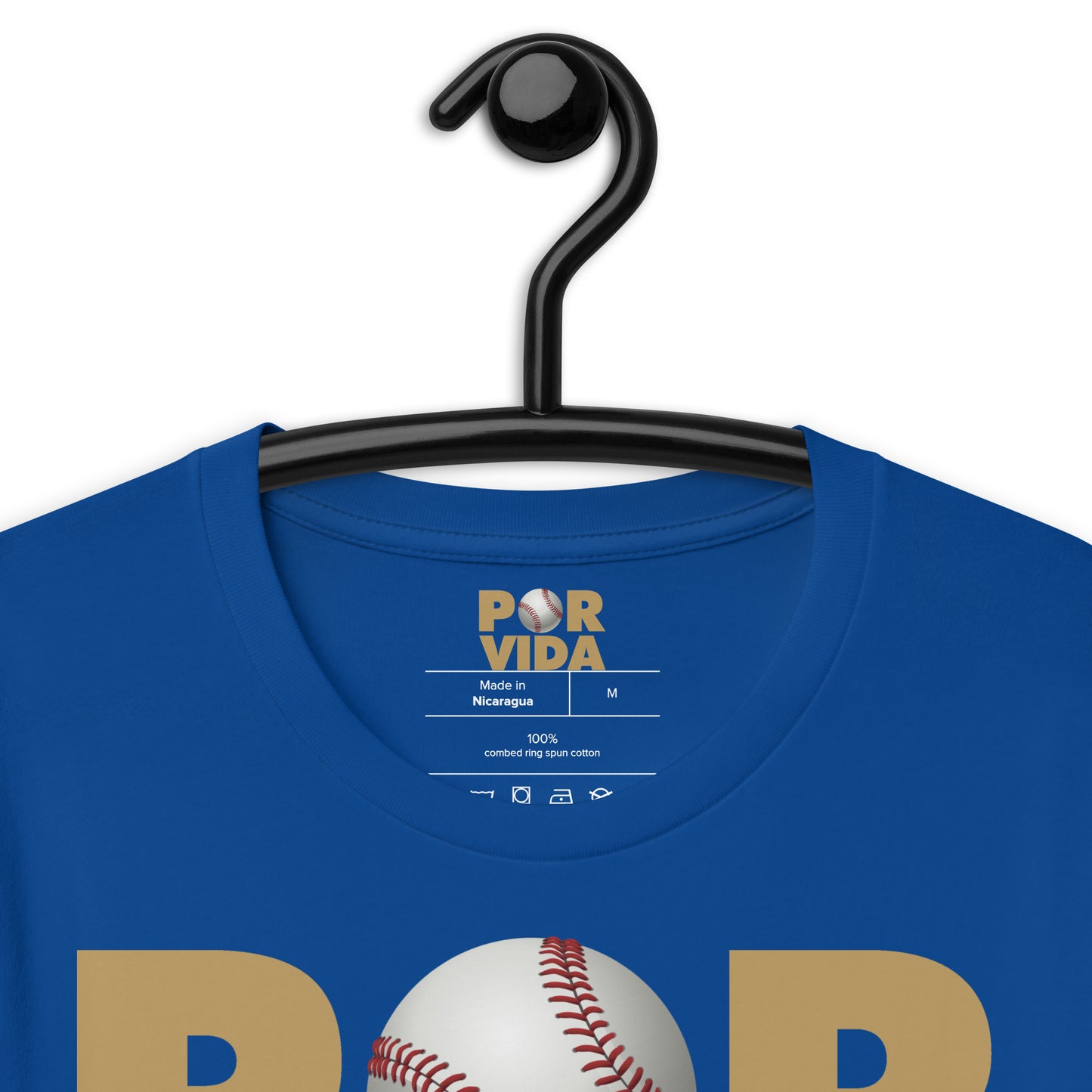 KC Baseball POR VIDA Unisex t-shirt