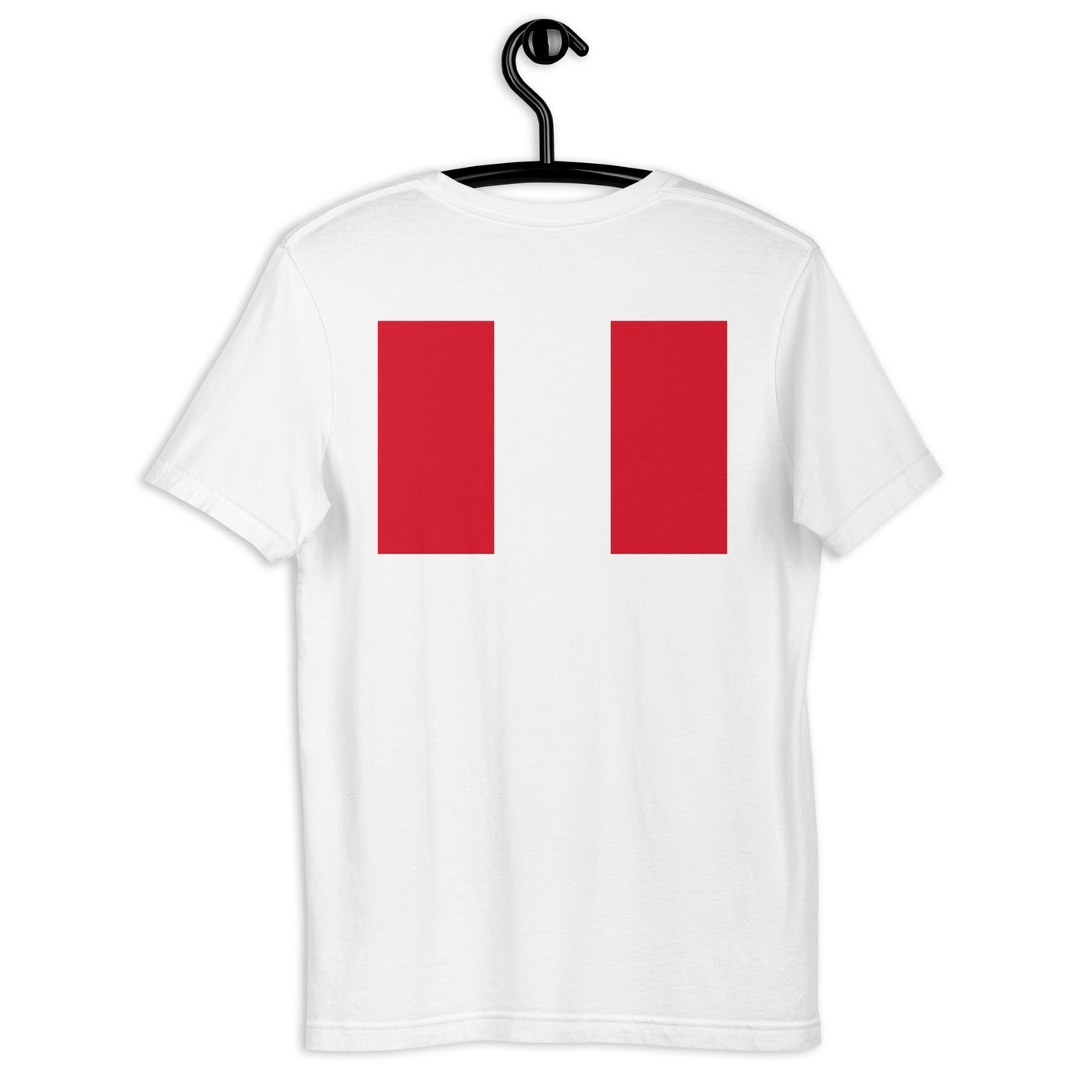 Peru POR VIDA (Black Text) Unisex t-shirt