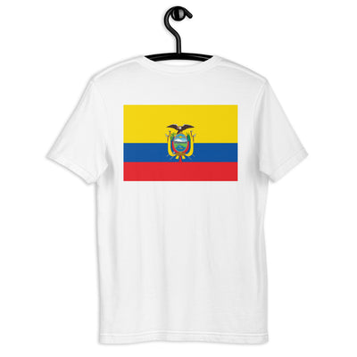 Ecuador POR VIDA (Black Text) Unisex t-shirt