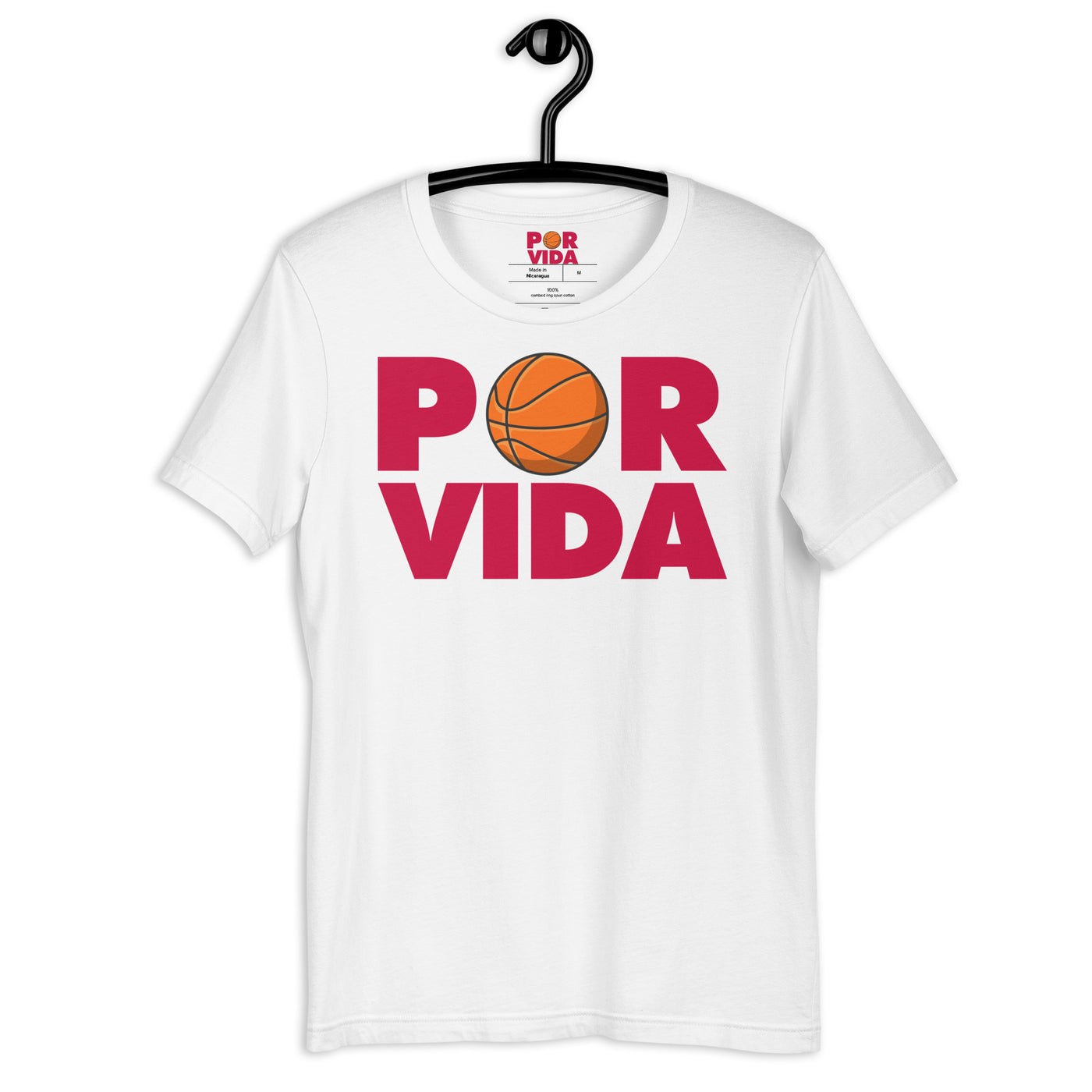 CHICAGO BASKETBALL POR VIDA Unisex t-shirt