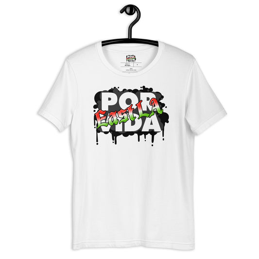 POR VIDA EAST LA GRAFFITI Unisex t-shirt