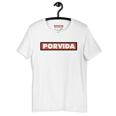 POR VIDA Block LogoUnisex t-shirt