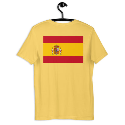 POR VIDA SPAIN (White Text) Unisex t-shirt