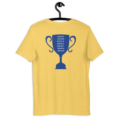 Golden Basketball POR VIDA Unisex t-shirt