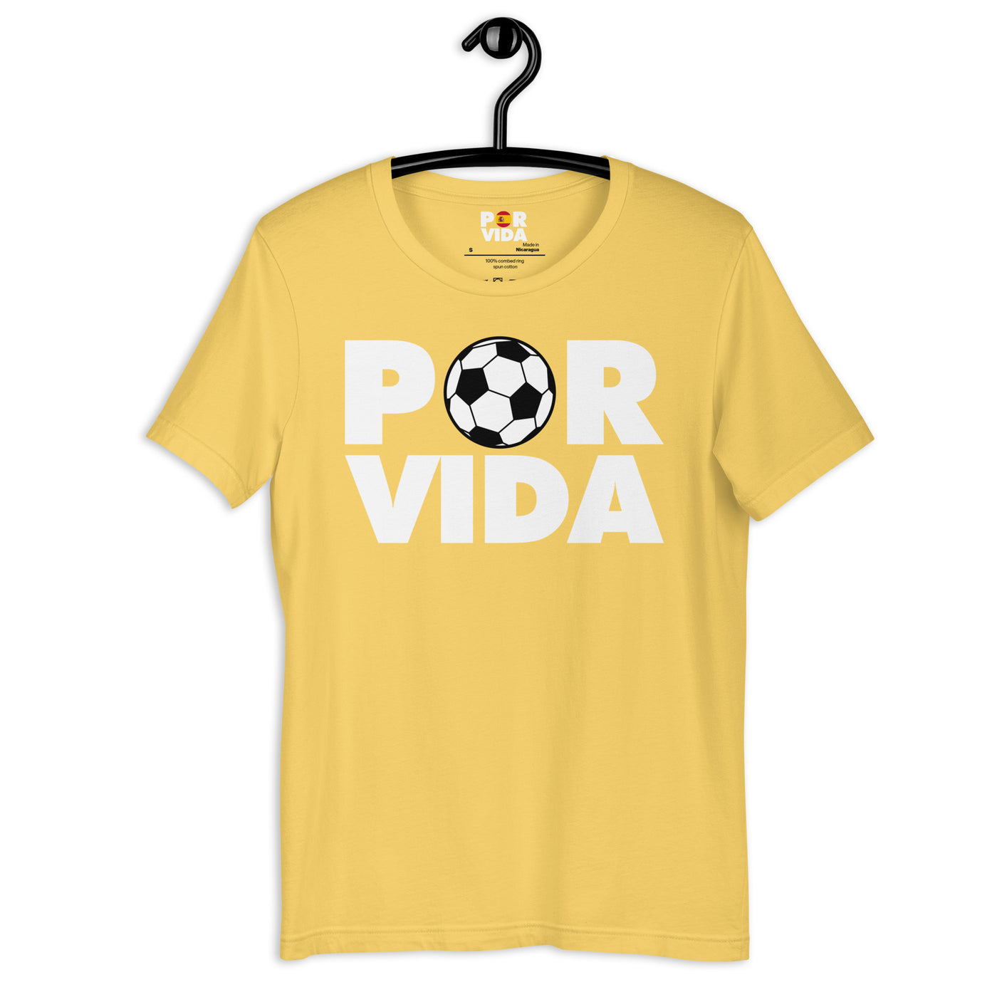 Spain POR VIDA Futbol Unisex t-shirt